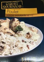 Poulet sauce moutarde et riz