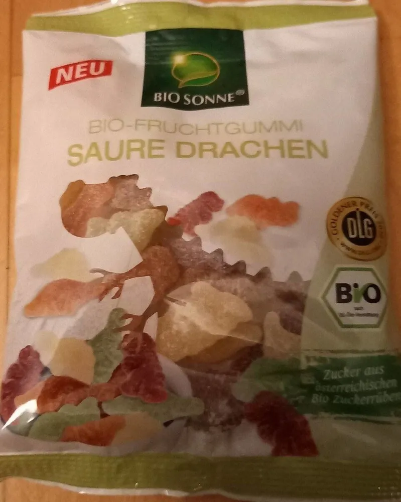 BIO-FRUCHTGUMMI SAURE DRACHEN