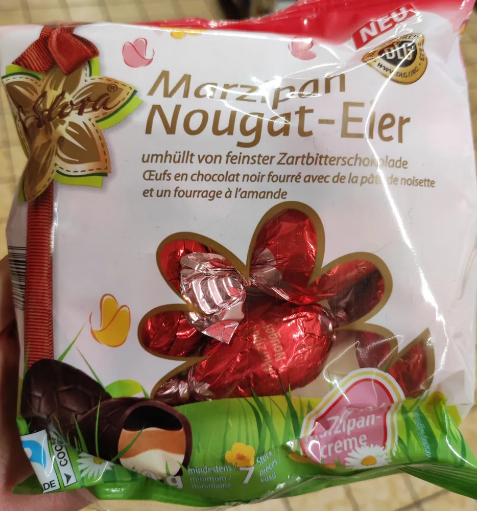 Marzipan Nougat Eier