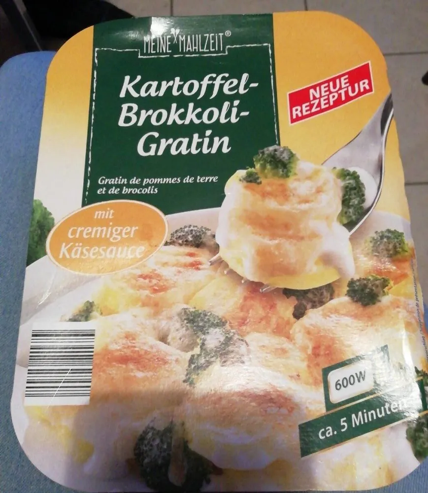 Gratin de pommes de terre et de brocolis