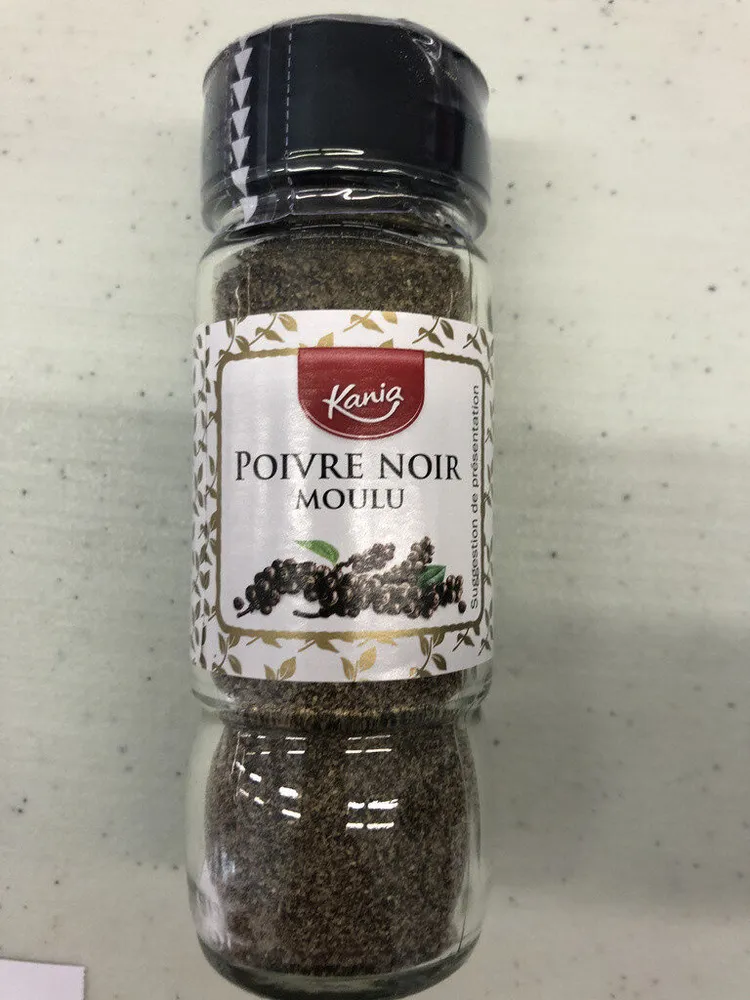 Poivre noir moulu