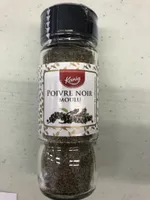 Poivre noir moulu