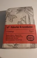 Fruitmelange rabarber en rozenbottel