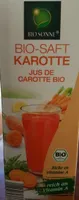 Jus de carotte bio