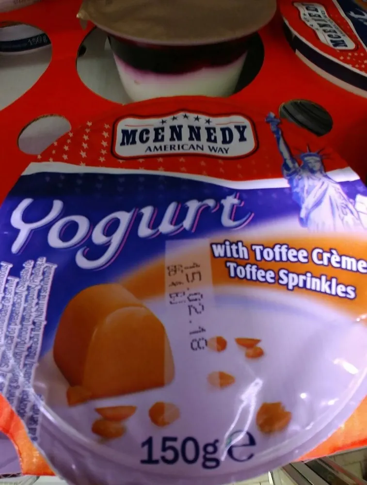 Joghurt, Toffee Mit Toffeesplits
