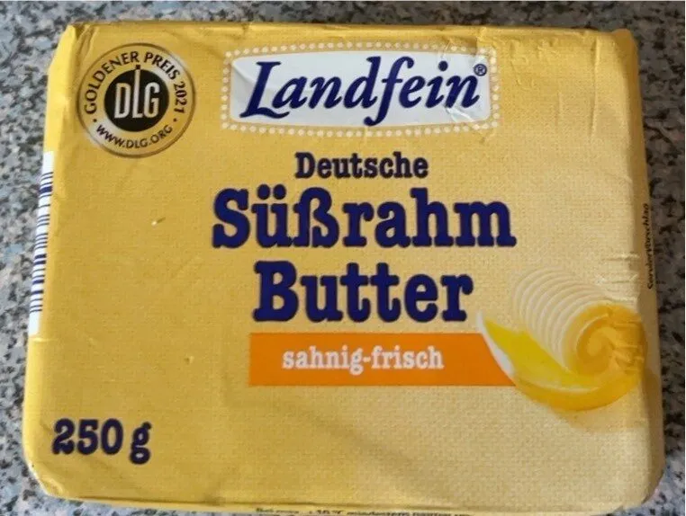 Süßrahm Butter
