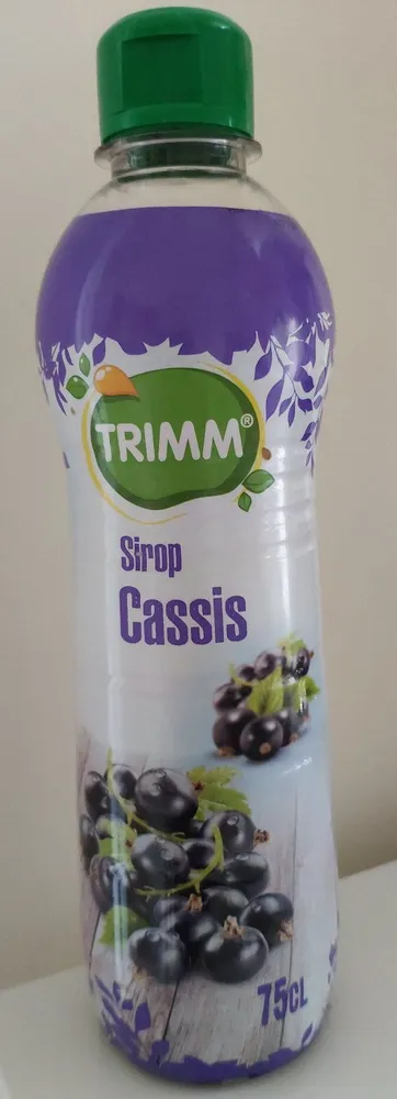 Sirop Cassis