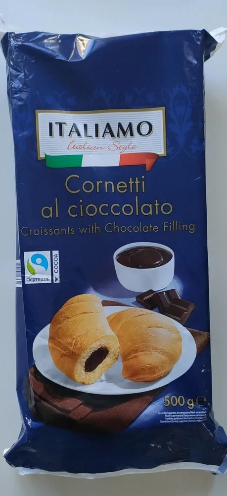 Cornetti al cioccolato