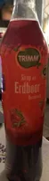 Sirup mit Erdbeer Geschmack