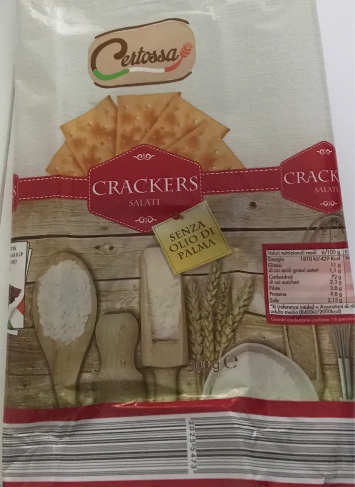 Crackers, Salz