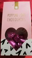 Popping love chocolate