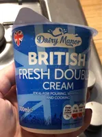 Fresh double cream