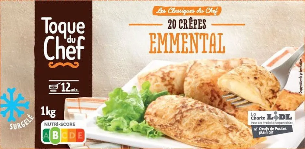 Crêpes emmental