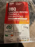 BBQ Chicken Thighs and Drumsticks (Uncooked)