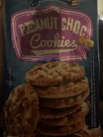 peanut choc cookies