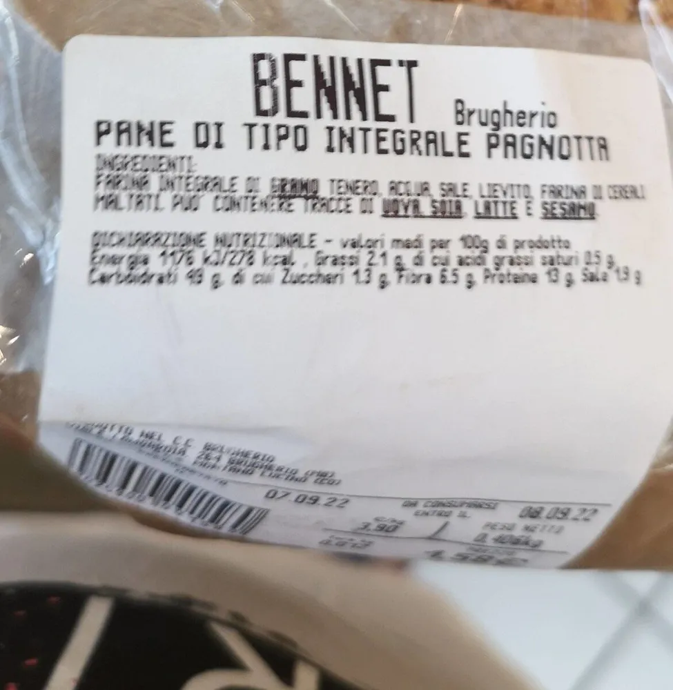 Pane integrale