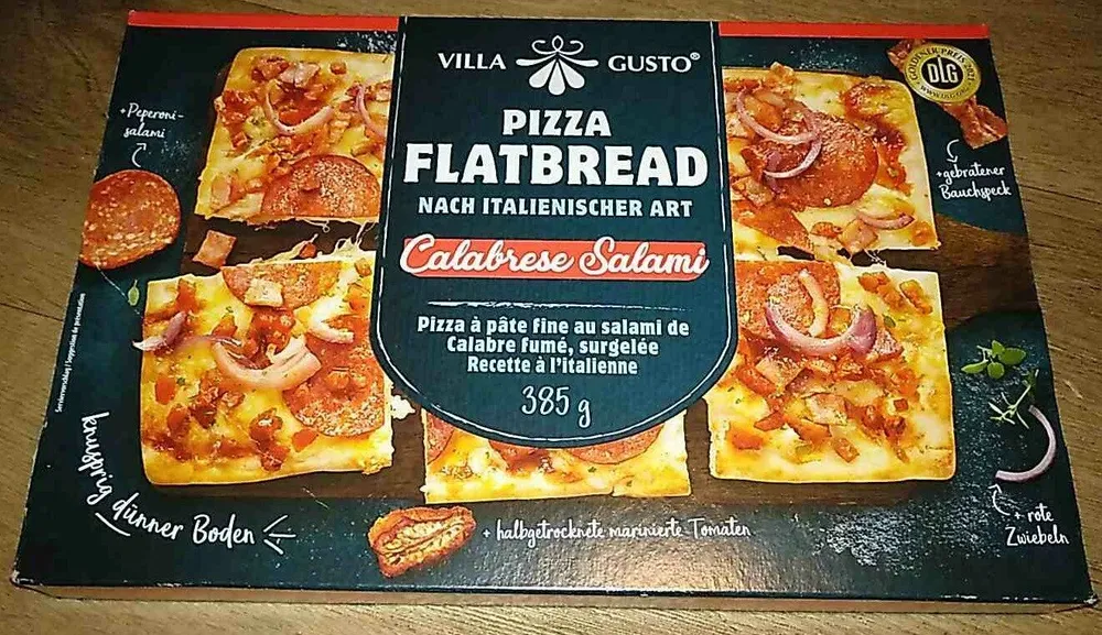Pizza Flatbread Calabrese Salami