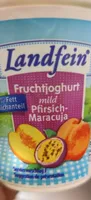 Fruchtjoghurt mit pfirsich-maracuja