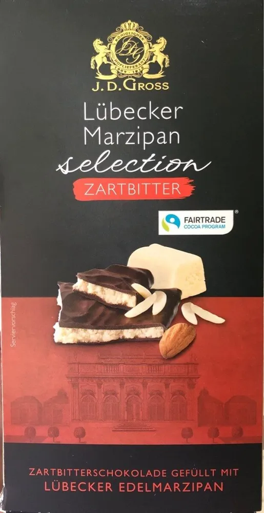 Lübecker Marzipan selection ZARTBITTER