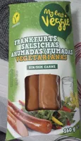 Preparado vegetariano tipo frankfurt ahumado