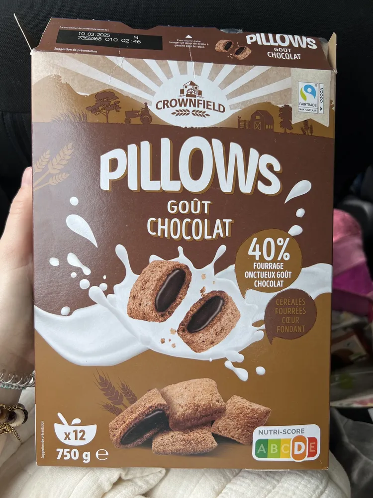PILLOWS GOÛT CHOCOLAT