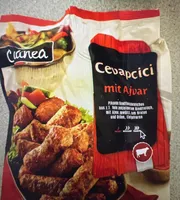 Cianea Cevapcici mit Ajvar Pikante Rindfleischröllchen