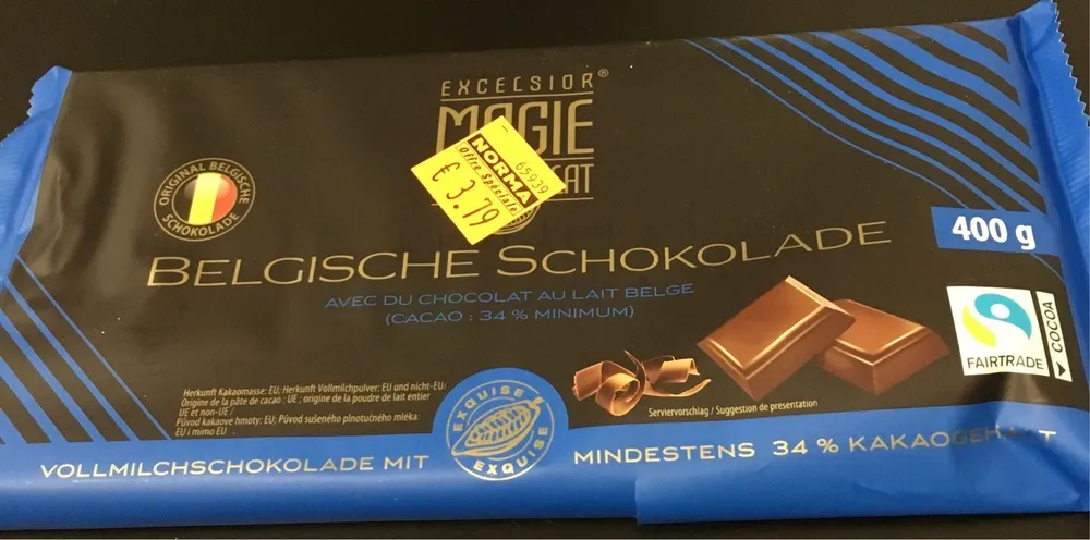 Chocolat belge magie du chocolat