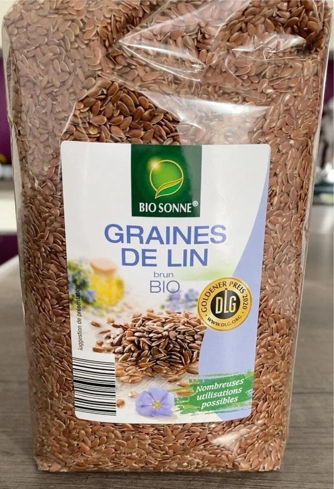 Graines de lin brun bio