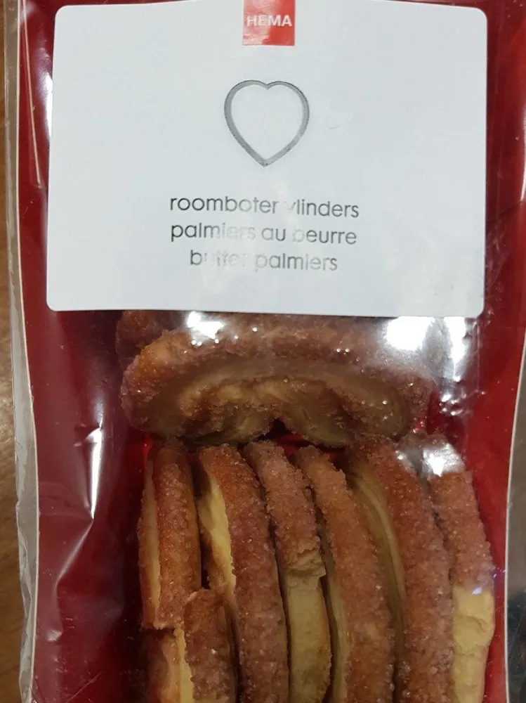 Palmiers au beurre