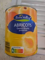 Abricots demi-fruits préservés