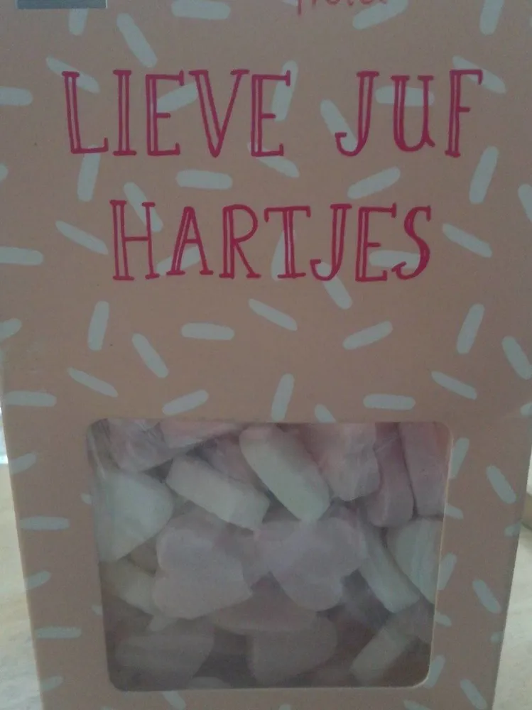 Lieve juf hartjes