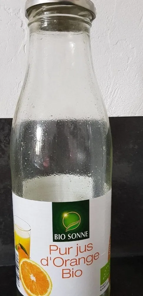 Pur jus d'orange bio