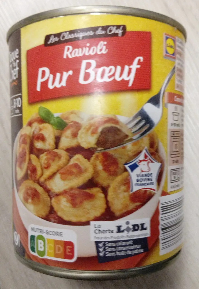 Ravioli Pur Bœuf