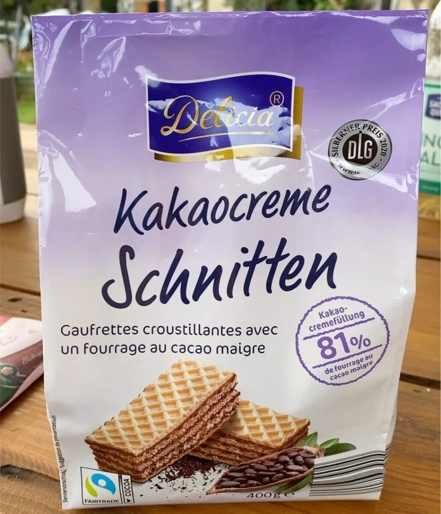 Kalaocreme Schnitten