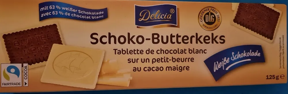 Schoko Butterkeks Weisse Schokolade