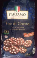 Fior di Cacao Dark Chocolate Shortcake Biscuits