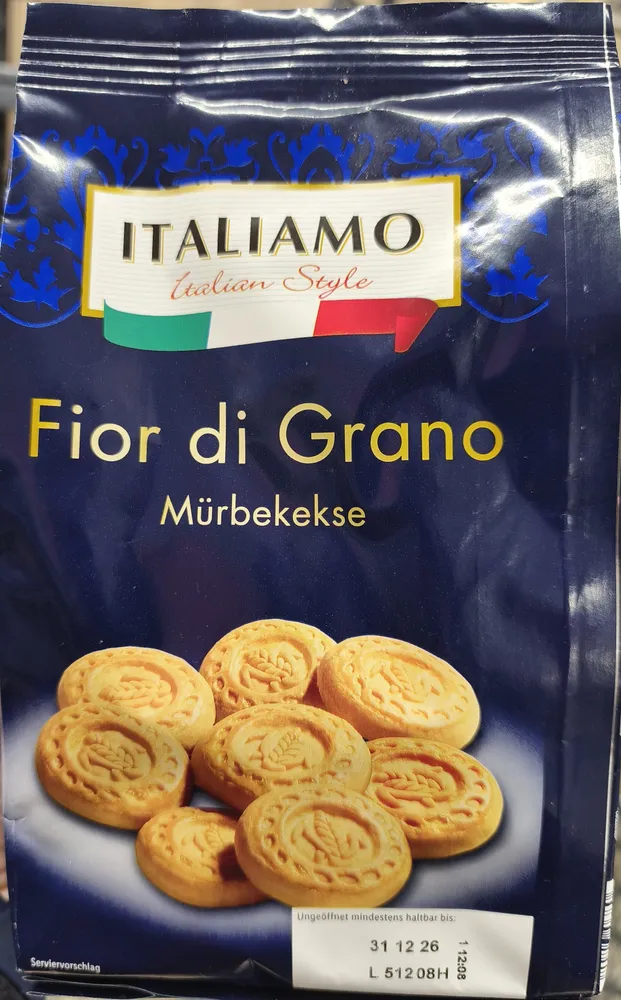 Fior Di Grano- Italian Shortcake Biscuits