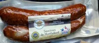 Saucisse de Montbéliard cuite IGP-VPF