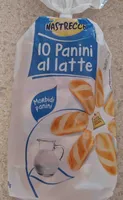 10 panini al latte