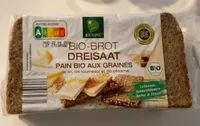 Bio-Brot Dreisaat - pain bio aux graines