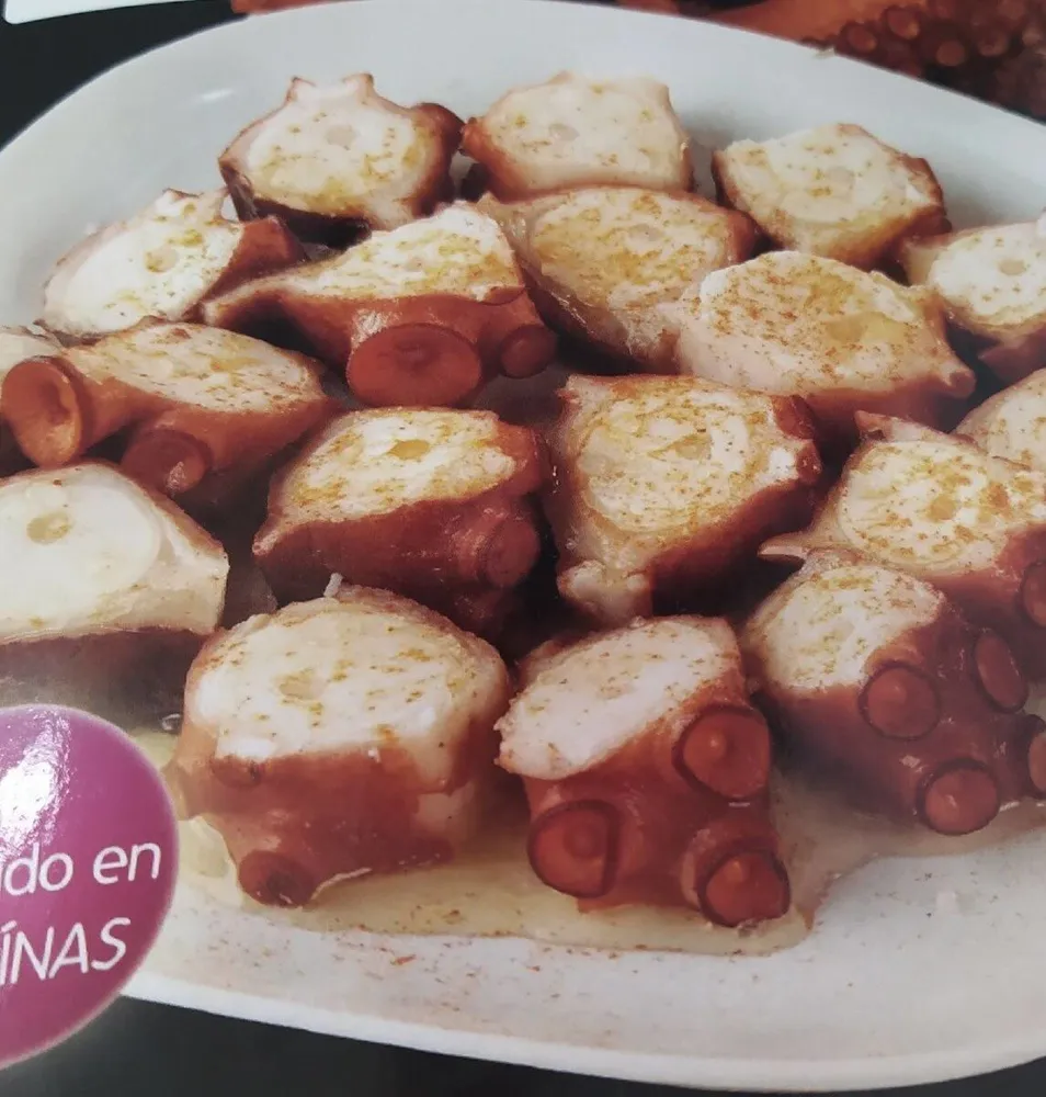 Pulpo cocido