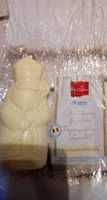 figurines en chocolat blanc