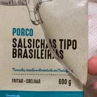 8 salsicha tipo brasileiras de porco