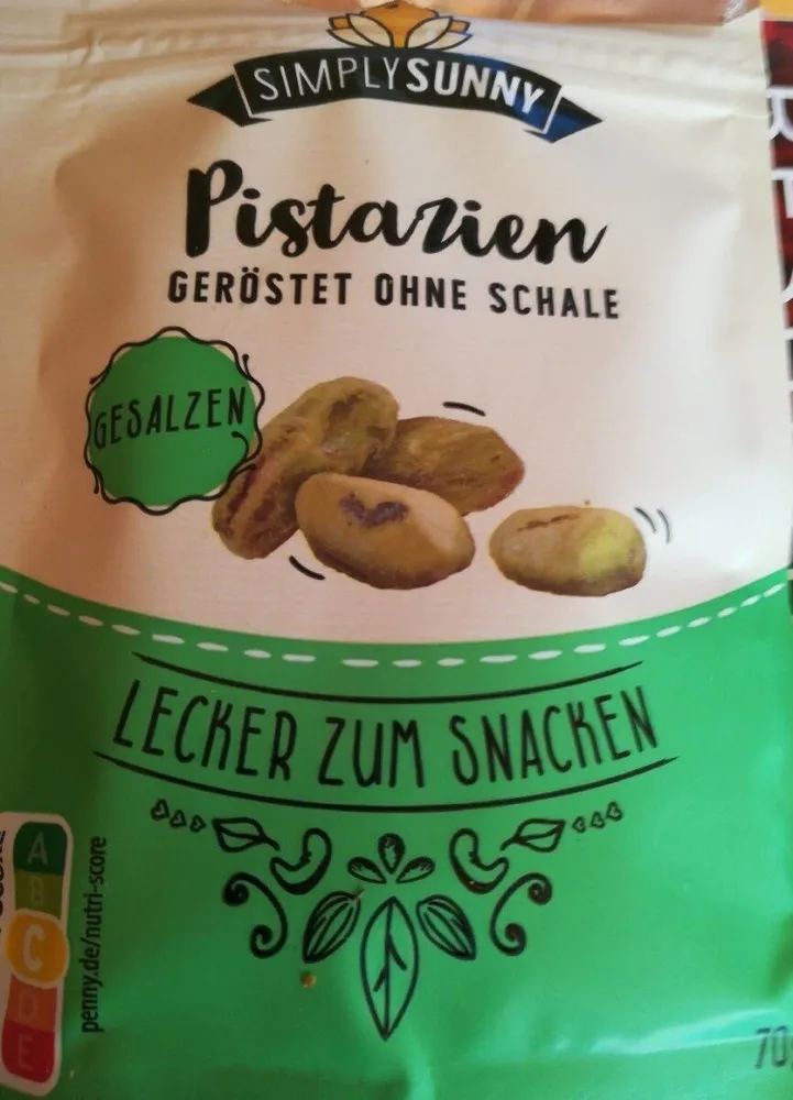 Pistazien geröstet, ohne Schale, gesalzen