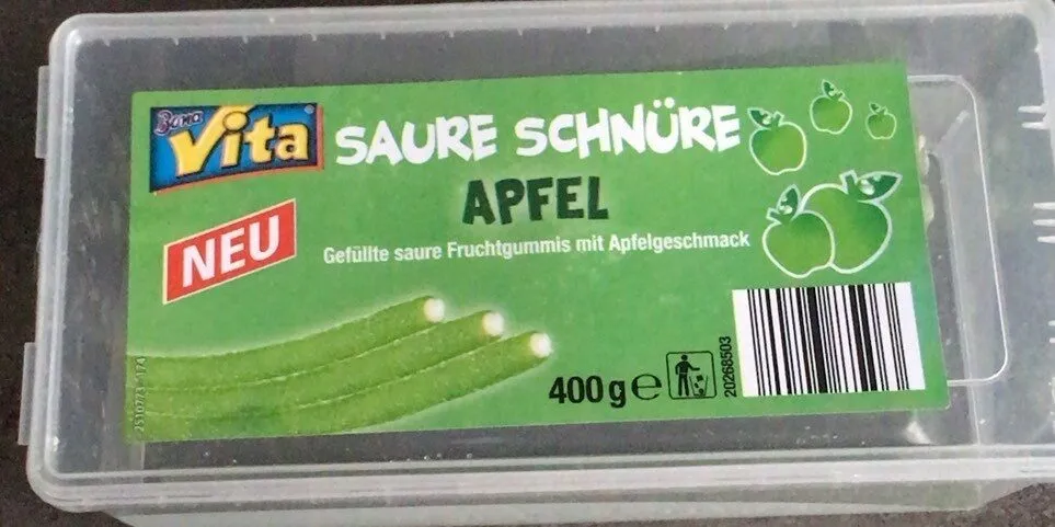 Saure Schnüre Apfel