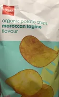 Organic potato chips moroccan tagine