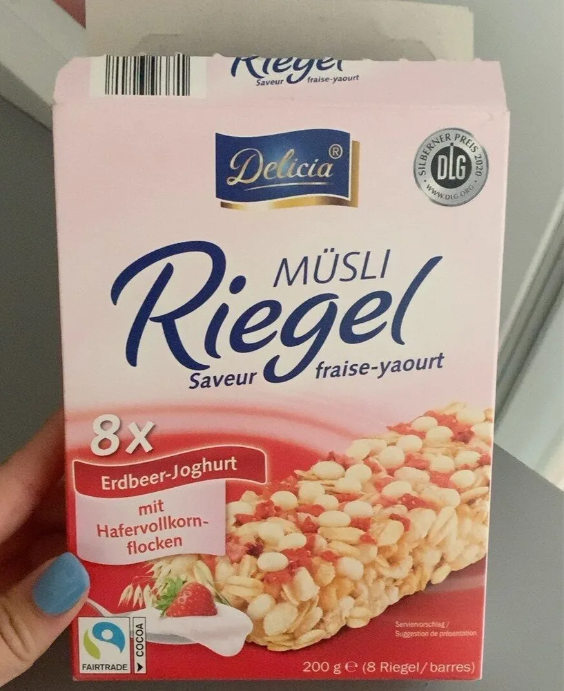 Müsli fraise-yaourt