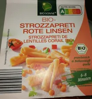 Bio-Strozzapreto rote linsen