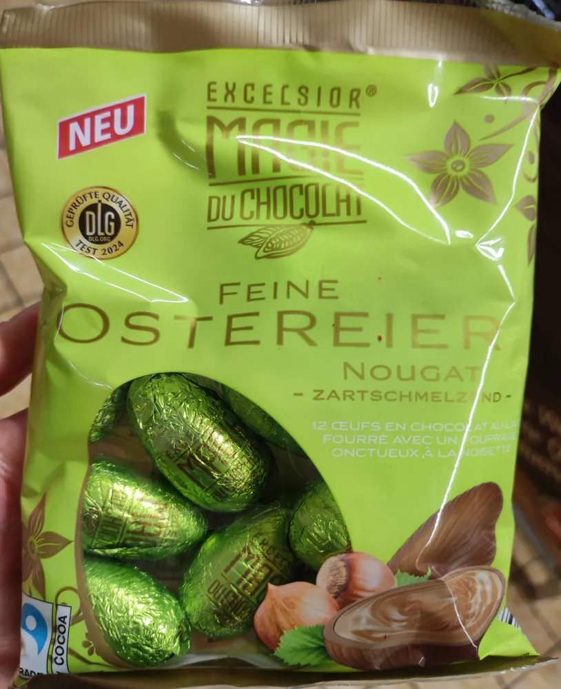 Ostereier Nougat