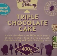 Triple chocolate cake